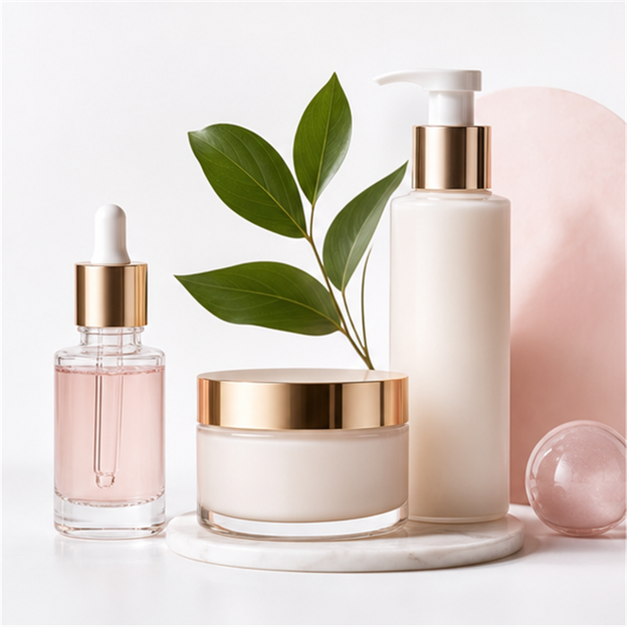 Skincare Glow cosmetics collection